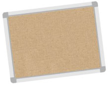 Pinlyne Pinboard Hessian 1200mm x 900mm